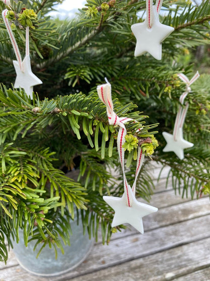 Ceramic star decoration